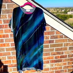 Johnny Was Biya velvet dress size s